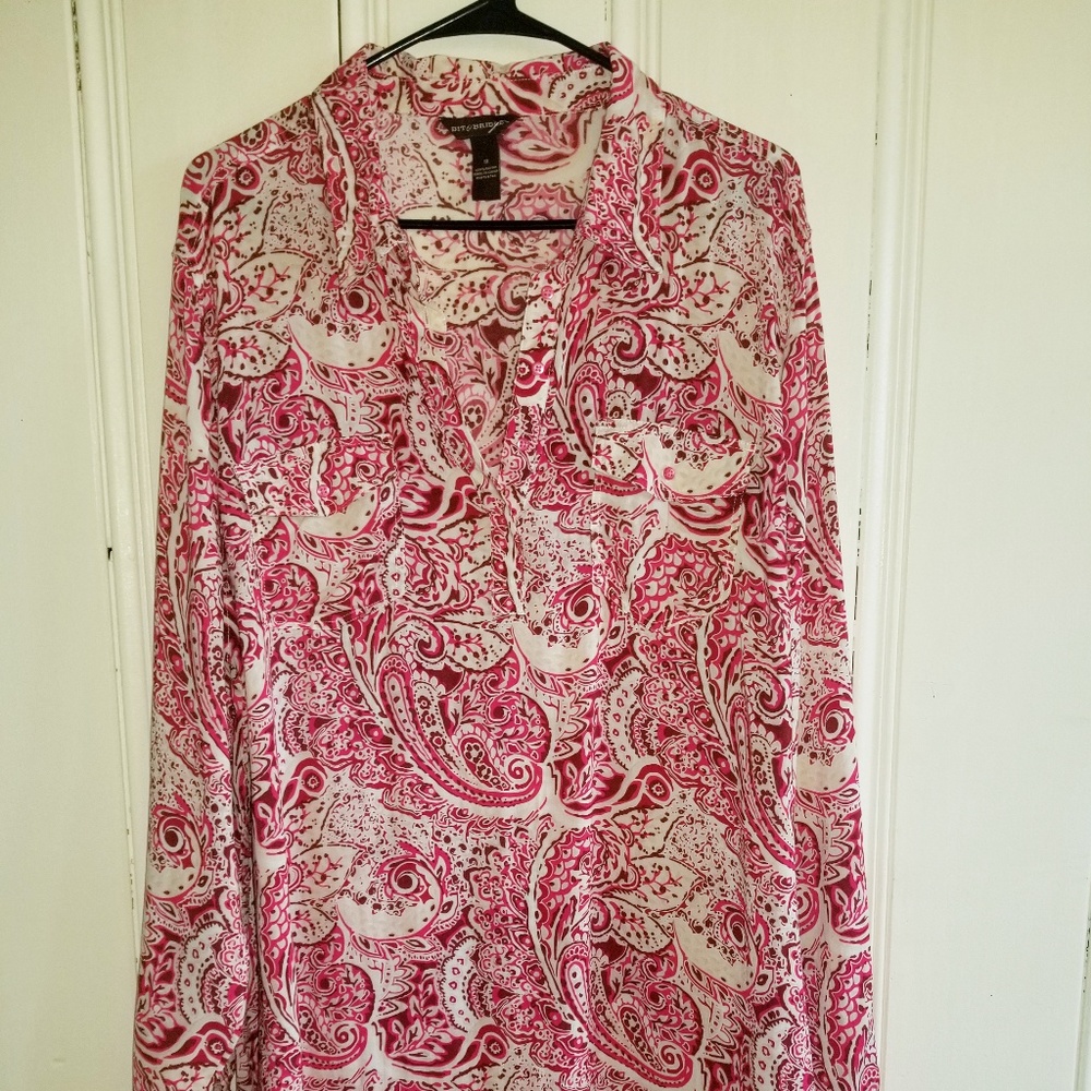 Bitt and briddle XL long womens blouse